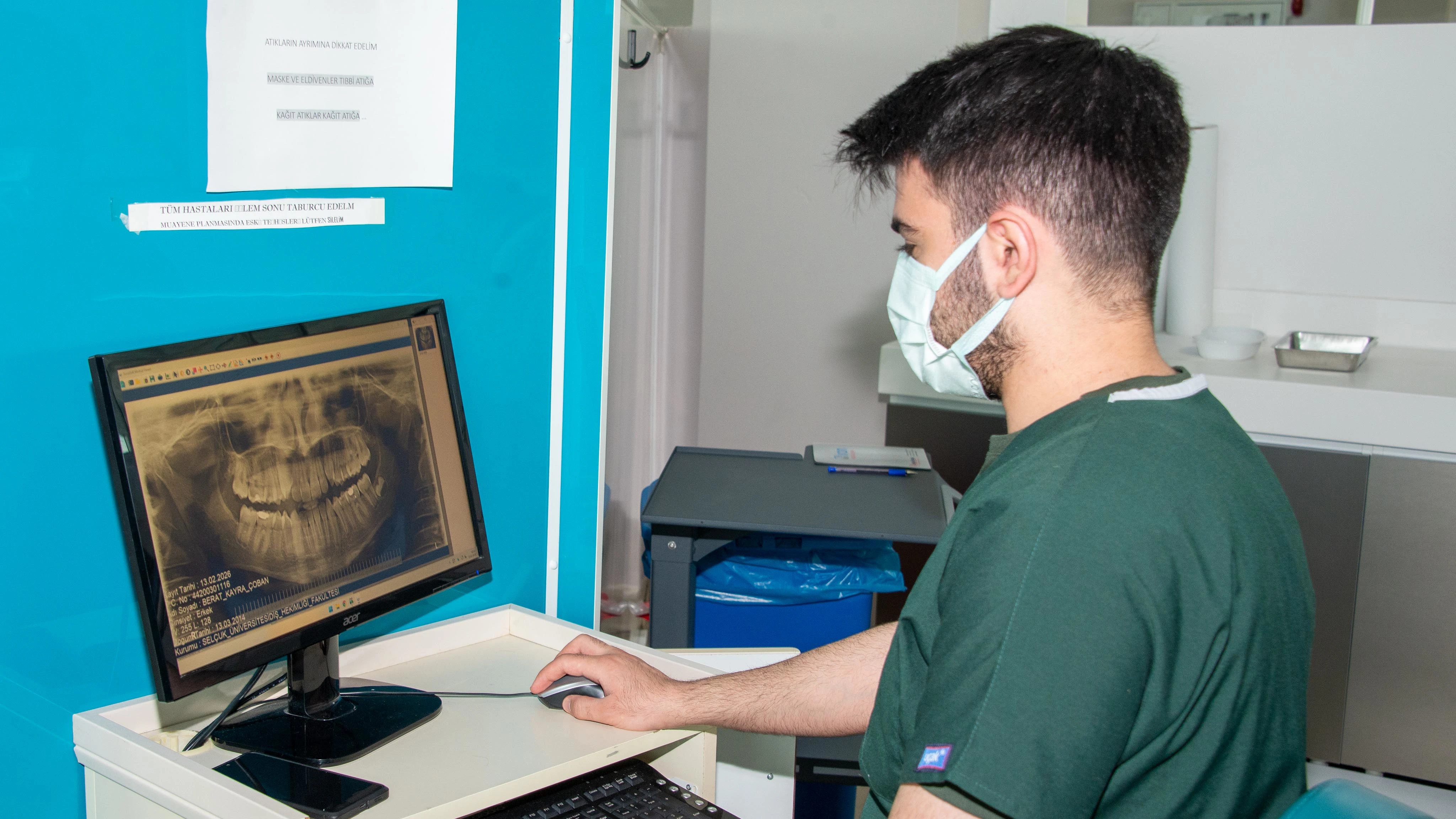 Selçuk Üniversitesi, Beyhekim’de ağız - diş sağlığı hizmetlerine devam ediyor